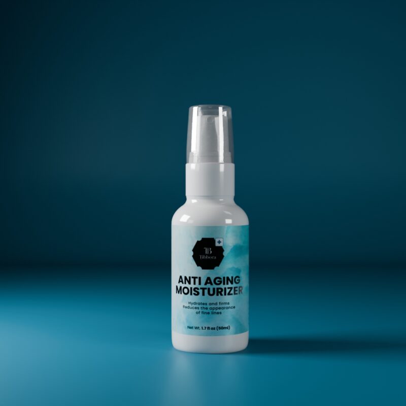 Retinol peptide moisturizer for mature skin hydration and firming