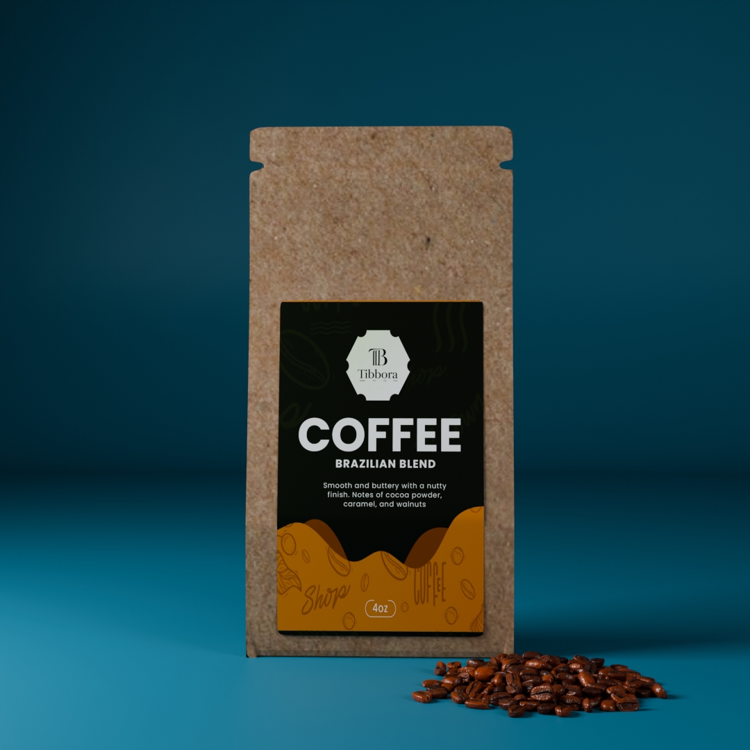 Brazilian Single-Origin Coffee Beans – Split Roasted Arabica Single origin Brazilian whole bean coffee with cocoa caramel flavor notes