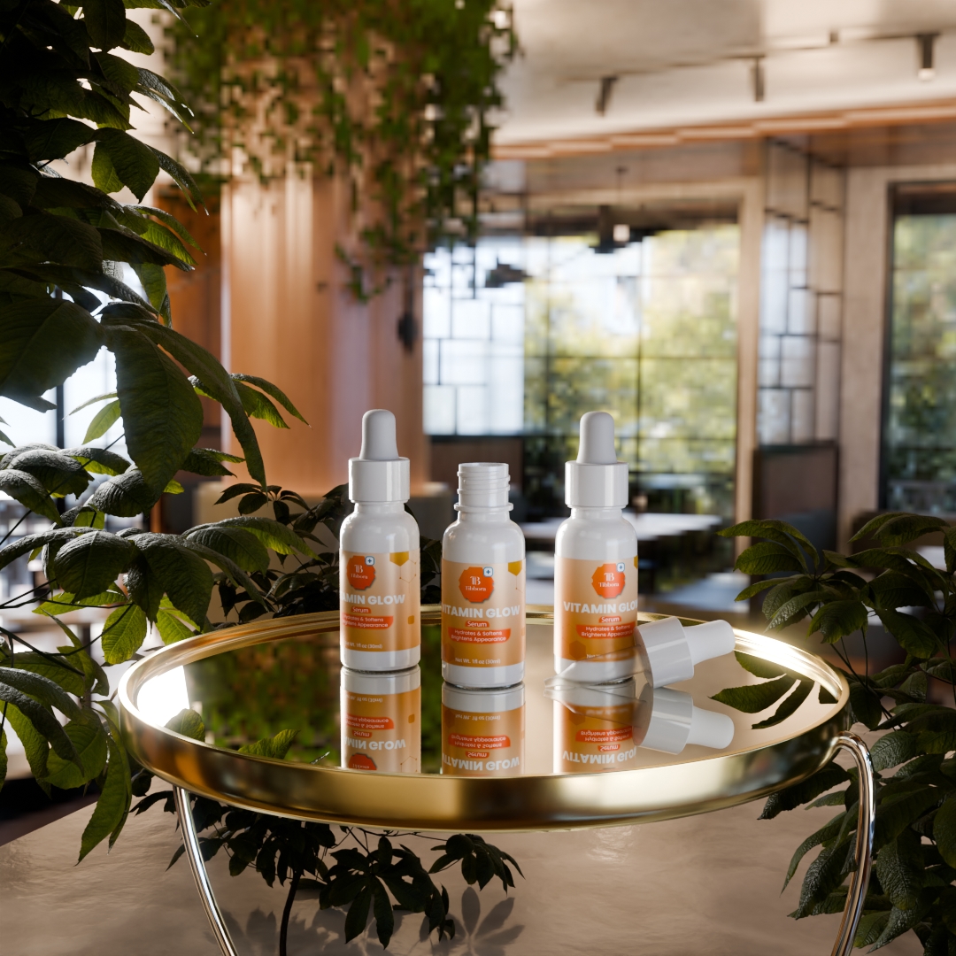 Vitamin Glow Serum with niacinamide and vitamin C for radiant skin