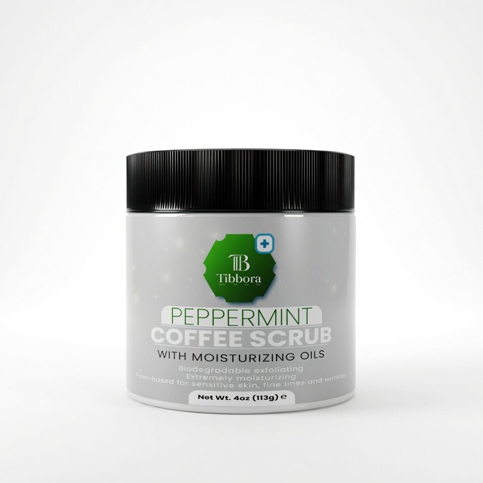 Peppermint Coffee Scrub - Image 1