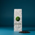 Molten caramel coffee dark roast arabica beans with chocolate notes