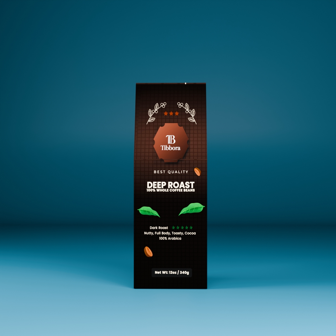 Deep Roast Coffee – Balanced Medium Dark Blend Deep roast coffee medium dark arabica beans with cocoa notes