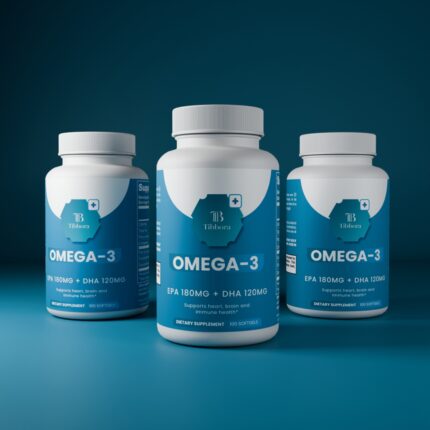 taking omega 3 fish oil capsules daily supplement routine