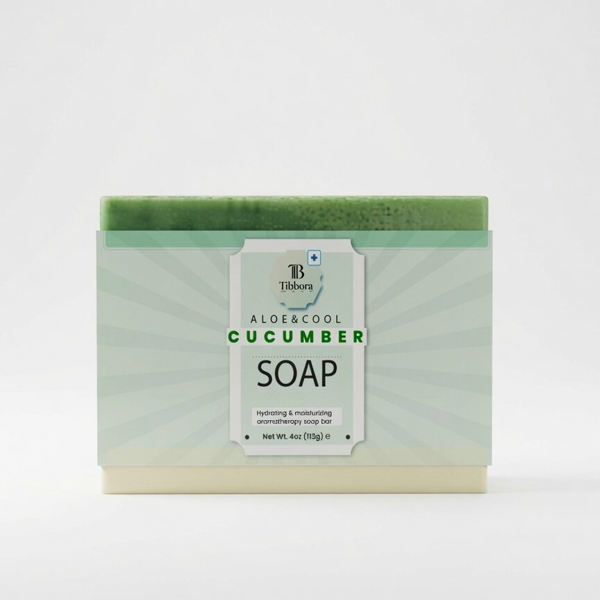 Aloe & Cool Cucumber Soap - Image 1