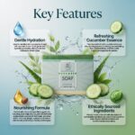 Aloe & Cool Cucumber Soap - Image 5