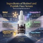 Retinol and Peptide Face Serum - Image 5
