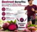 Tibbora beetroot capsules for nitric oxide support, healthy blood flow, and exercise performance.
